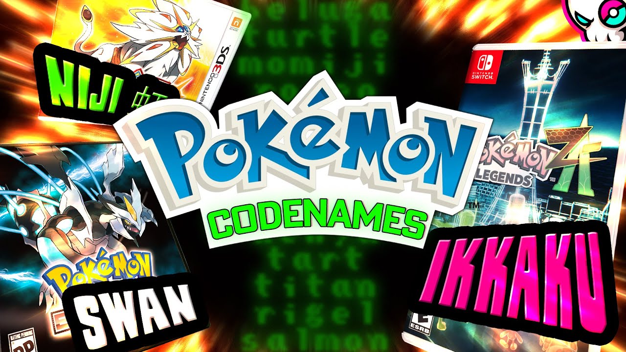 I Love the Internal Codenames of Pokemon Games