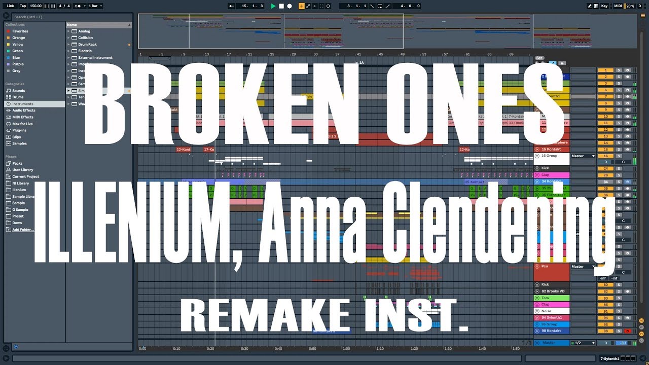 Illenium - Broken Ones ft. Anna Clendening Full Remake Instrumental