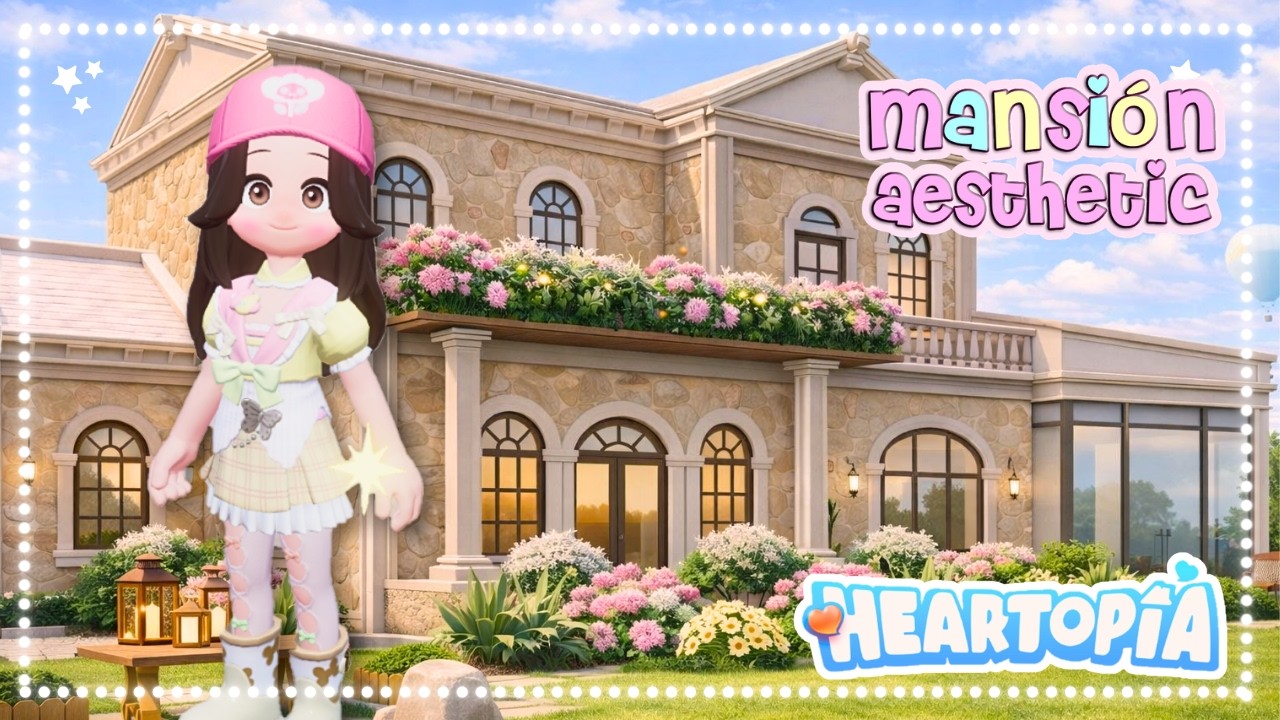 🌷🌸 Cómo construir CASA AESTHETIC 💕🌷 Heartopia
