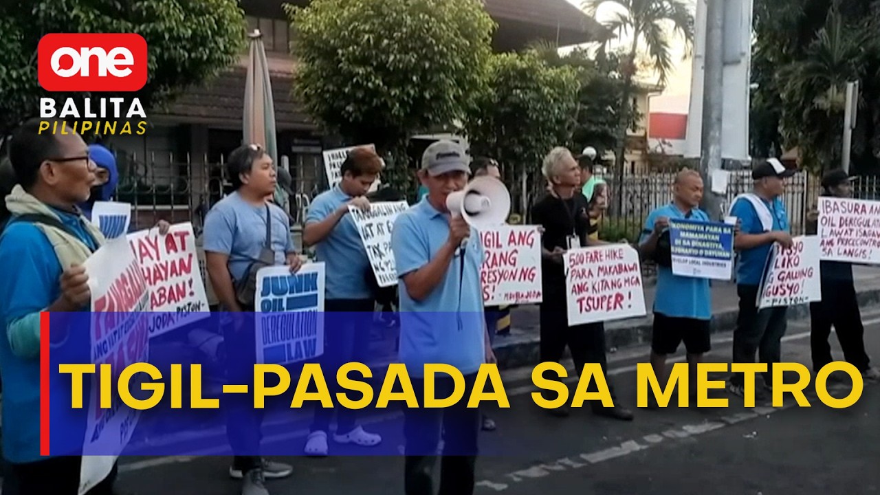 Tigil-pasada sa Welcome Rotonda at Baclaran, ikinasa | One Balita Pilipinas