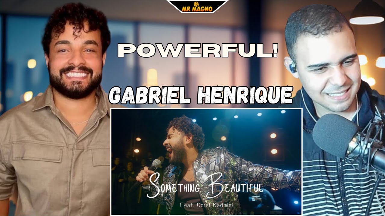 Gabriel Henrique - Something Beautiful | UK REACTION | First Time Hearing!