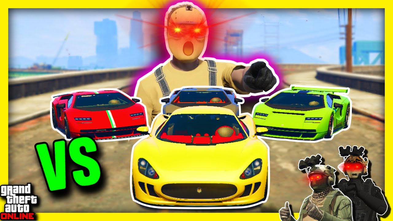 SUPERCAR Showdown Manhunt!