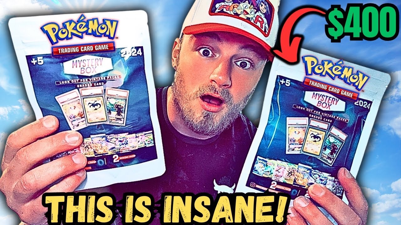 Opening The BEST Pokemon Mystery Box With Insanely RARE Pokemon Cards Inside!