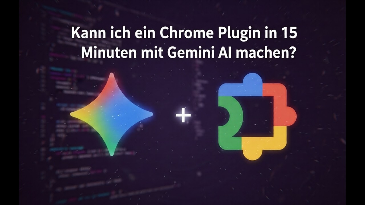 Nie wieder Clickbait? Ich lasse Gemini eine Chrome Extension in 15 MINUTEN programmieren!