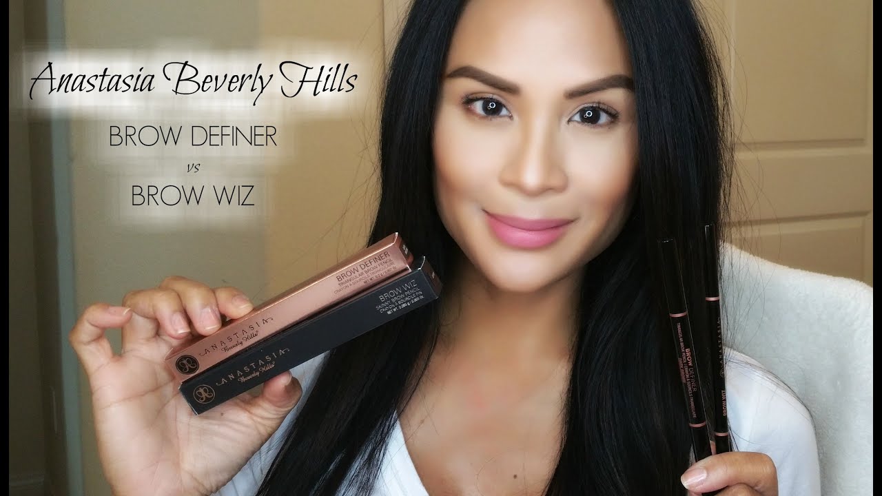 Anastasia Beverly Hills Brow Definer vs Brow Wiz