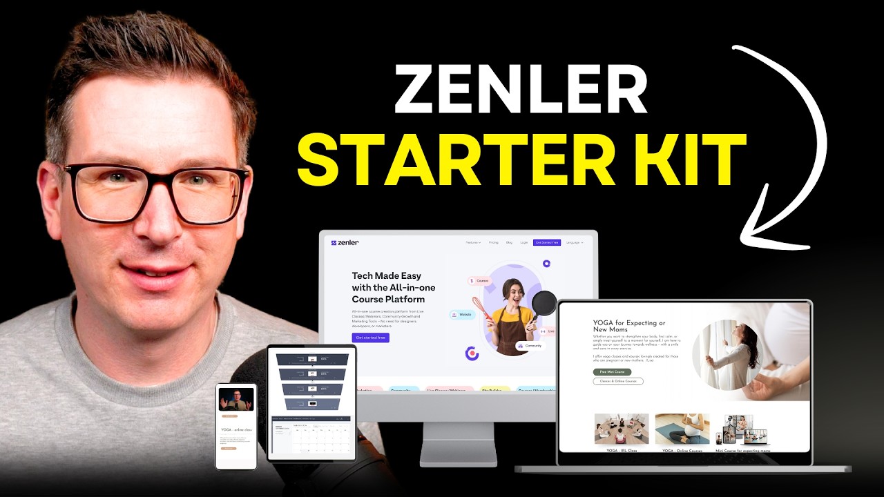 Launch your Course, Membership and Community in 27 minutes with New Zenler