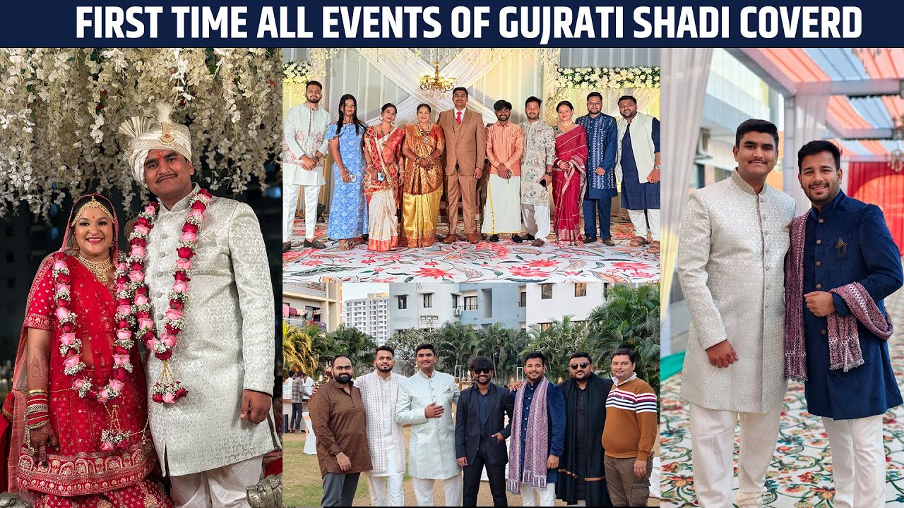 Aniruddh bhai ki shadi - My first Gujrati wedding experience