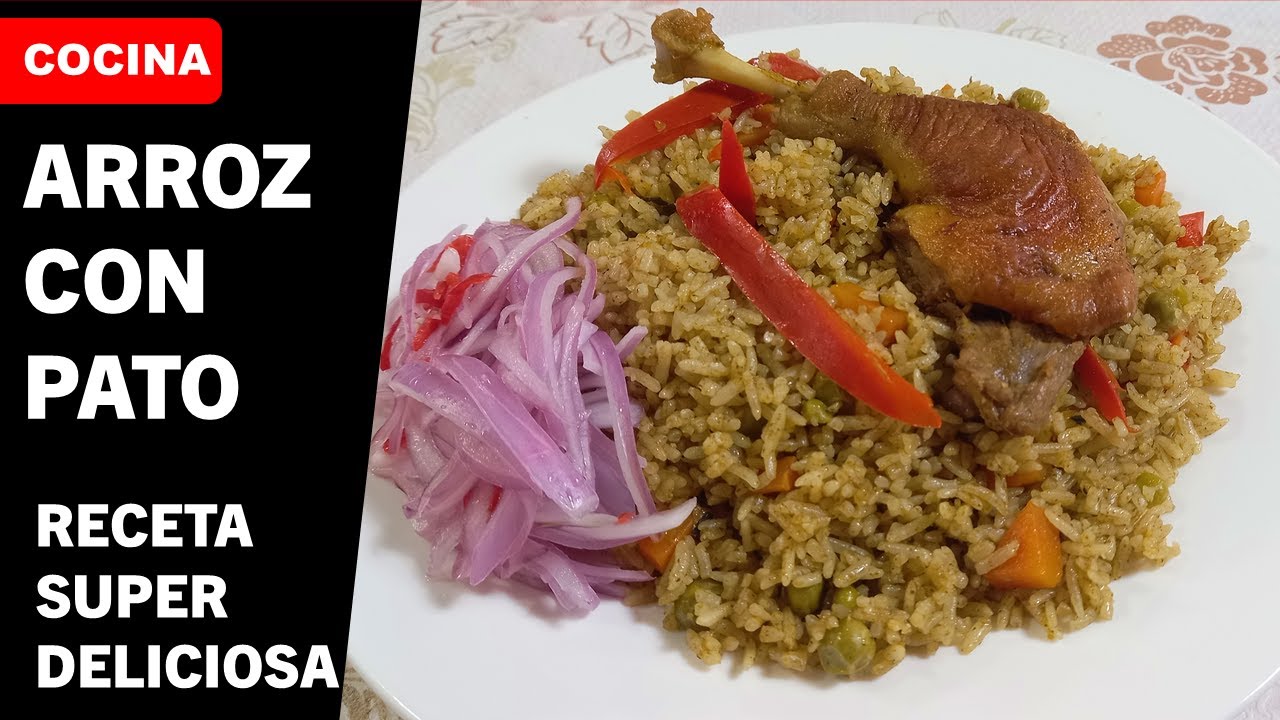 Delicioso arroz con pato norteño - Cocina con Ysabel