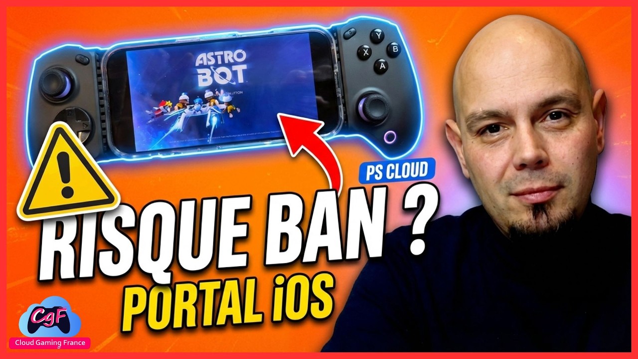 PS Cloud Gaming sur iPhone : j’ai TESTÉ Portal… risque de BAN PSN ? (PlayStation Plus Premium)
