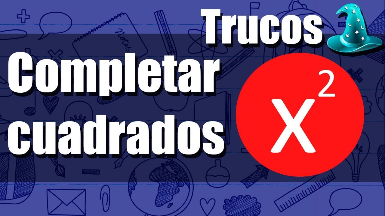 Como Completar Cuadrados al Instante |Truco|