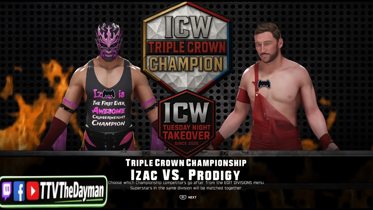 Prodigy VS Izac 2 Triple Crown Title at Takeover