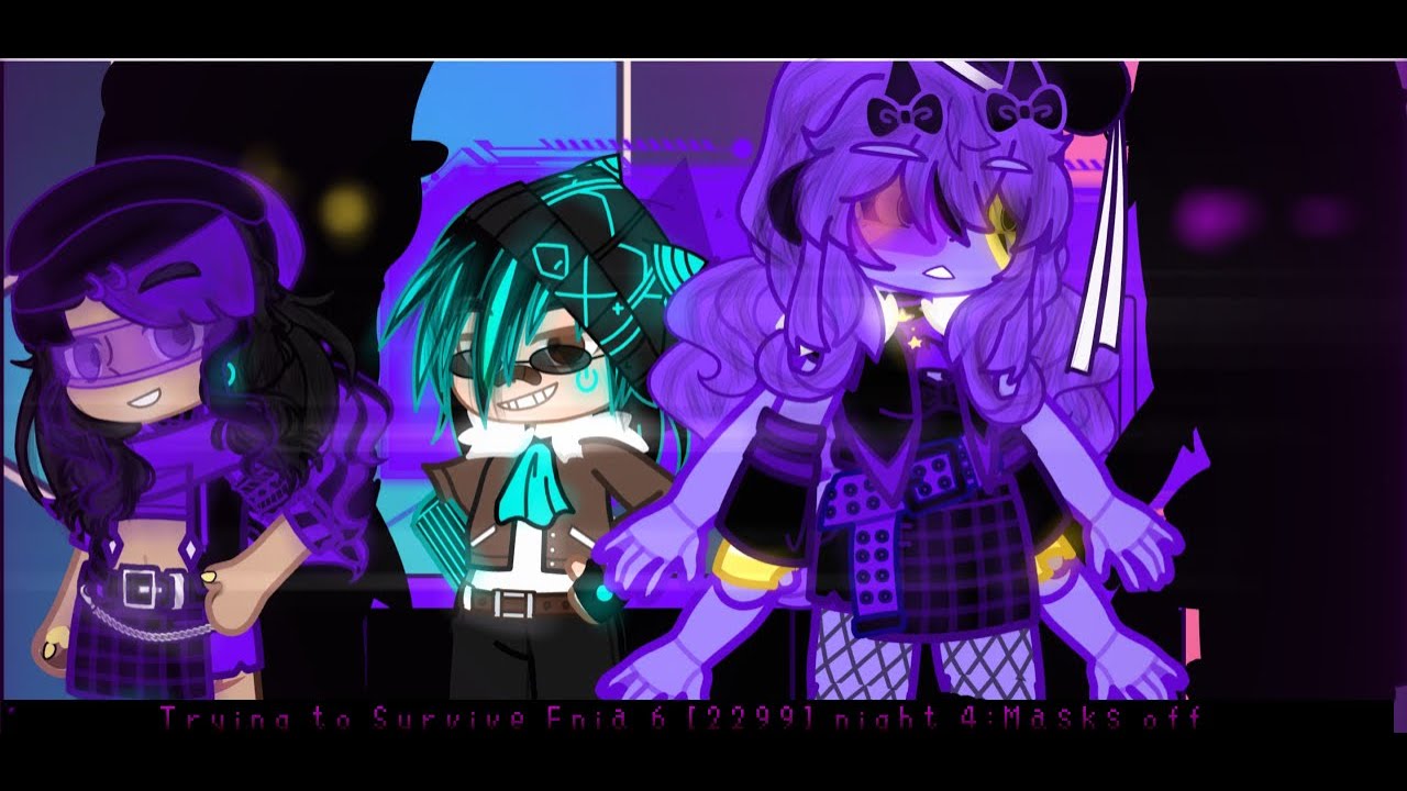 Trying to Survive Fnia 6 [2299] Night 4:Masks off|Gacha Fnia