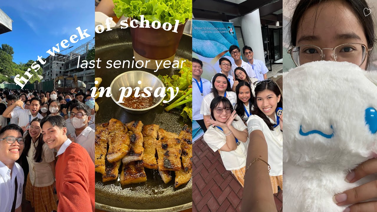 Back to school vlog📚 | first week in pisay + random errands