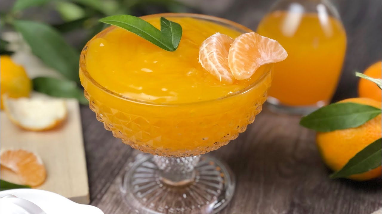 Crema all'arancia o mandarini  senza latte, ricetta facile per tutti tipi di dolci!