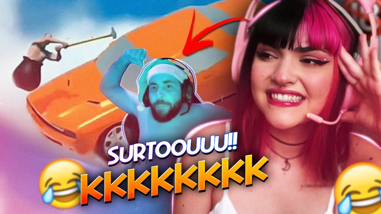SOCORRO DEUS!!😂 SMZINHO 10 MINUTOS DE RAGE NO GETTING OVER IT