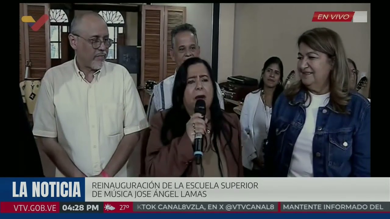 Reinauguran Escuela Superior de Música José Angel Lamas y Núcleo de El Sistema en Ruiz Pineda