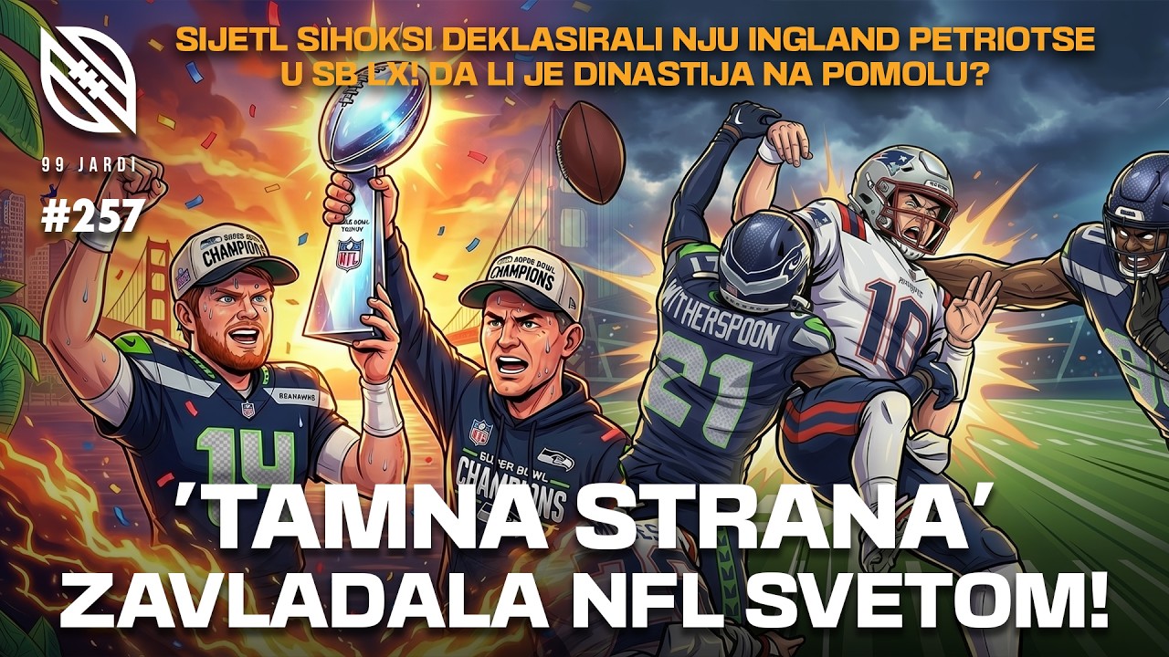 'Tamna strana' zavladala NFL svetom! Sijetl Sihoksi šampioni! 99 jardi #257