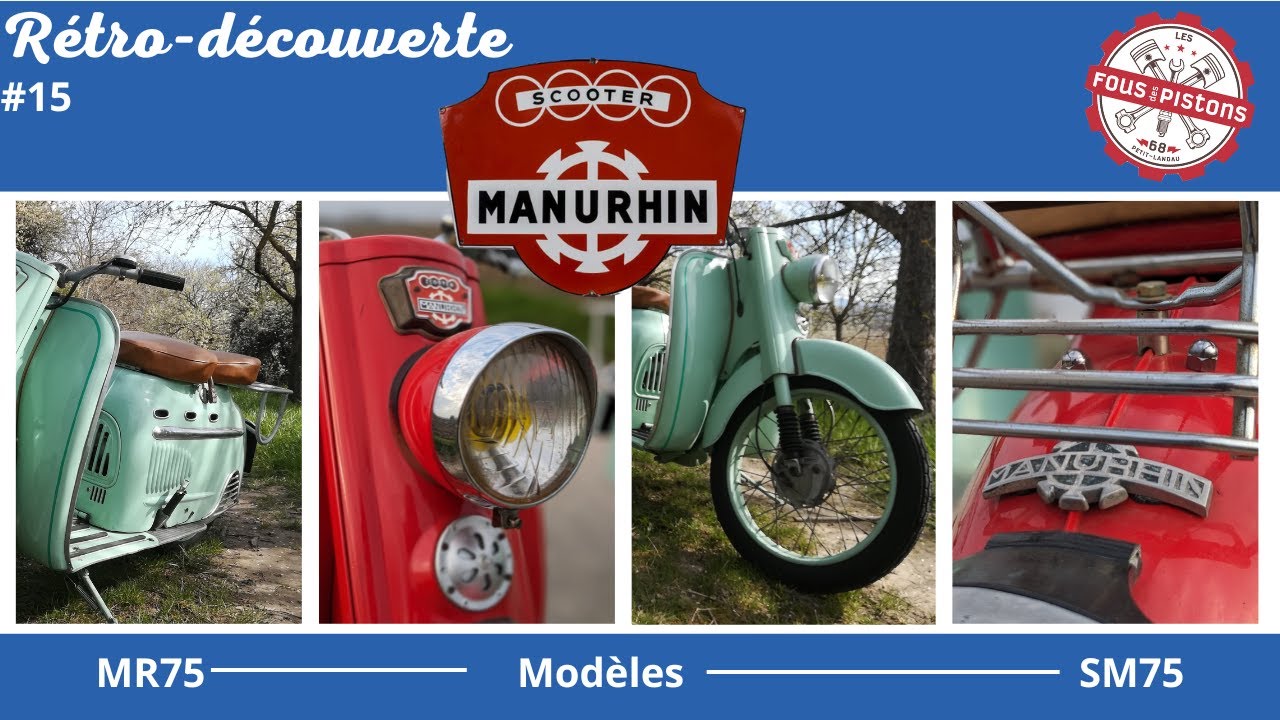 Scooter Manurhin MR/SM75: Rétro-découverte n°15
