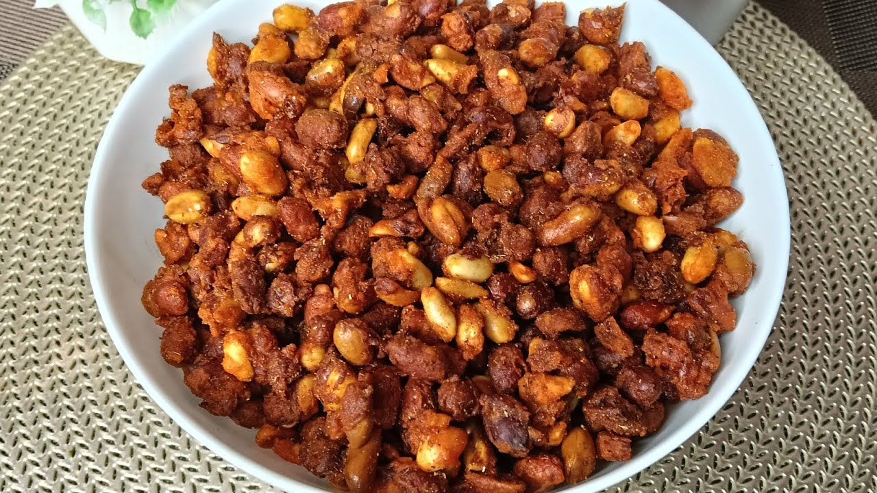 CRISPY MASALA PEANUTS 🥜🥜