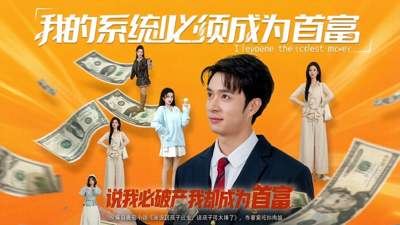 【高清全集】《系统说我必破产我却成为首富》 #逆袭 #爱情 #甜宠 #反转 #江山 #热门短剧 #drama #爽剧