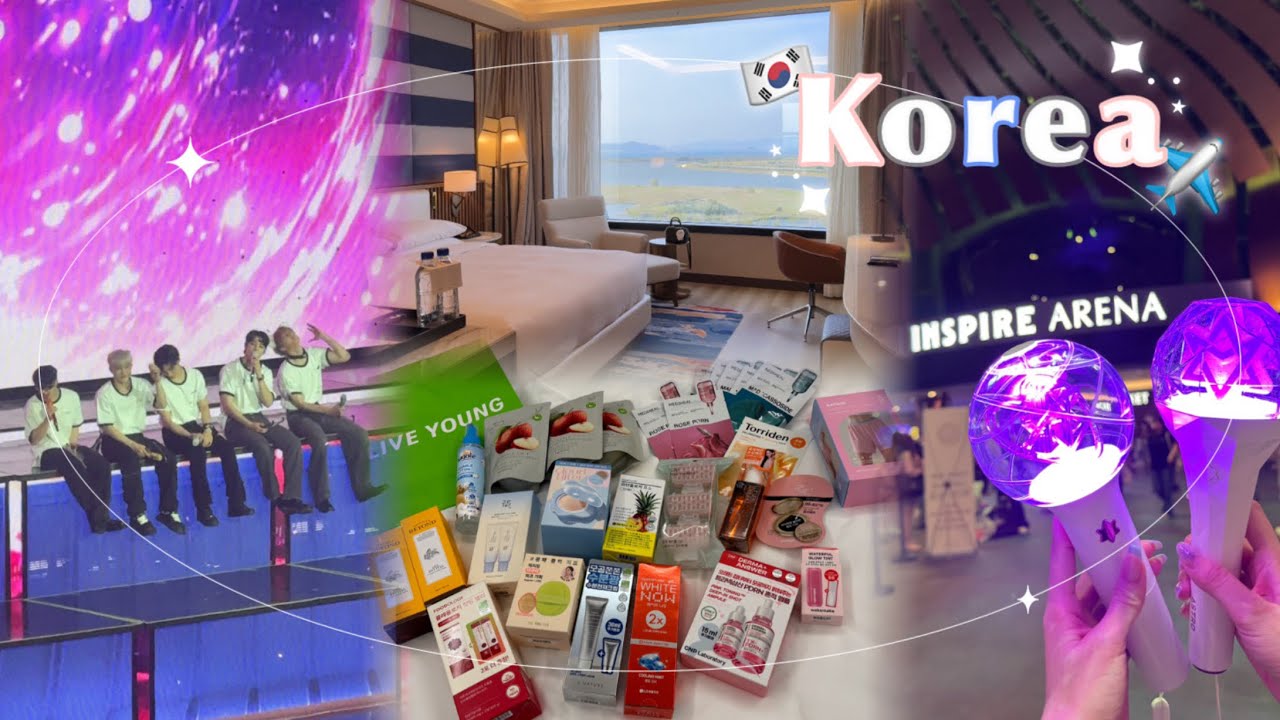 【韓国vlog】オタ活🇰🇷優雅な旅行✈️インスパイア行く方必見‼️✧︎ASTRO｜母娘旅行｜仁川｜✧︎