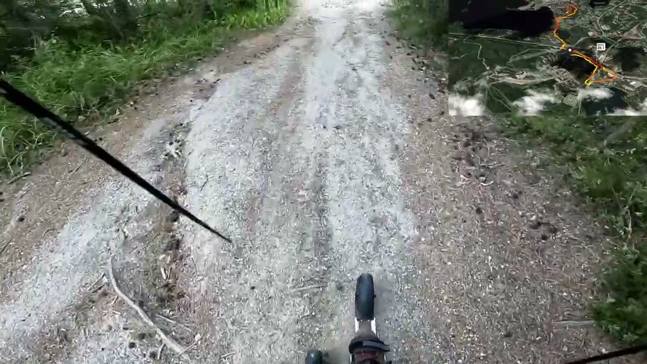 Off-road skiking in Vuokatti, Finland