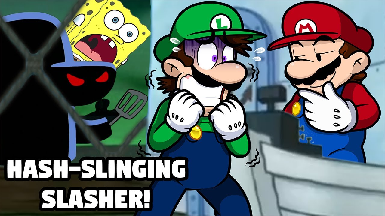 🍄Mario and Luigi🍄 🍔The Hash Slinging Slasher💀 🍍Spongebob Parody🍍