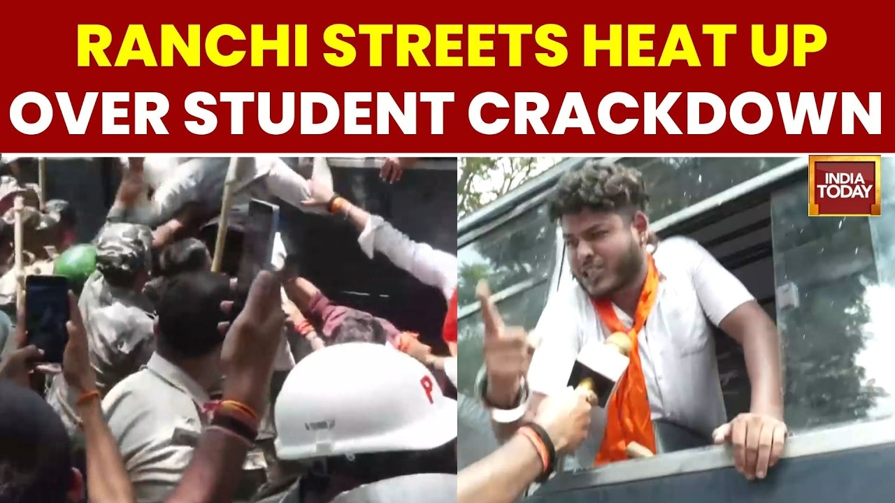 Jharkhand Bandh: BJP Hits Streets Over Student Lathi Charge | Ranchi Protest Escalates | India Today