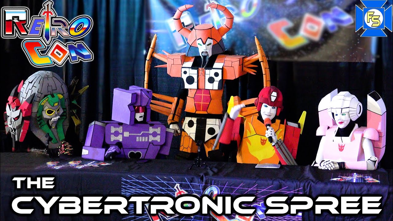 THE CYBERTRONIC SPREE Panel – Retro Con 2022