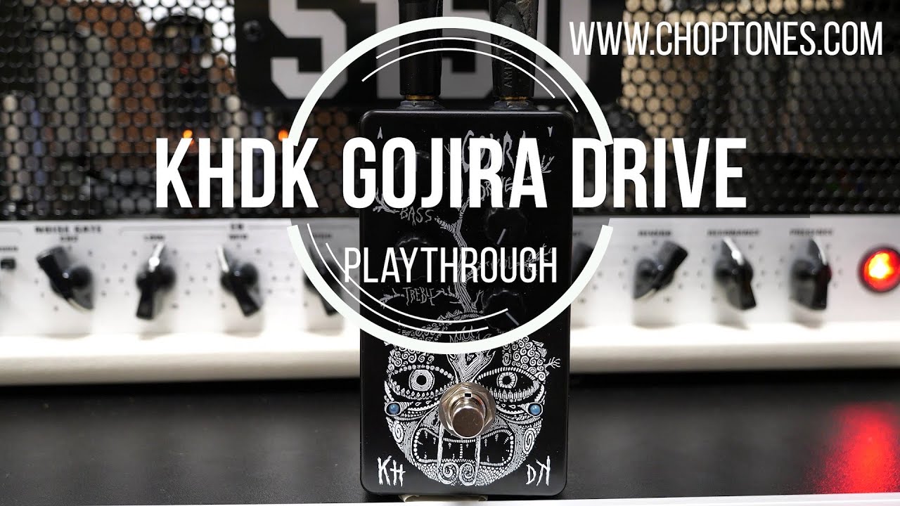 KHDK Gojira Drive | Playthrough Demo (feat. Mesa Dual Rectifier & EVH 5150 Iconic)