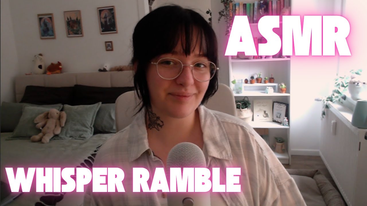 ASMR Clicky Whisper Ramble & Life Update