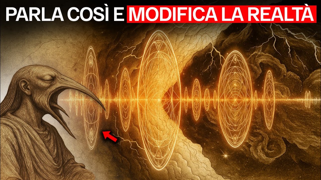 PARLA Come THOTH e PIEGA la Realtà con la Tua VOCE (Come Attivare la Frequenza del LOGOS)