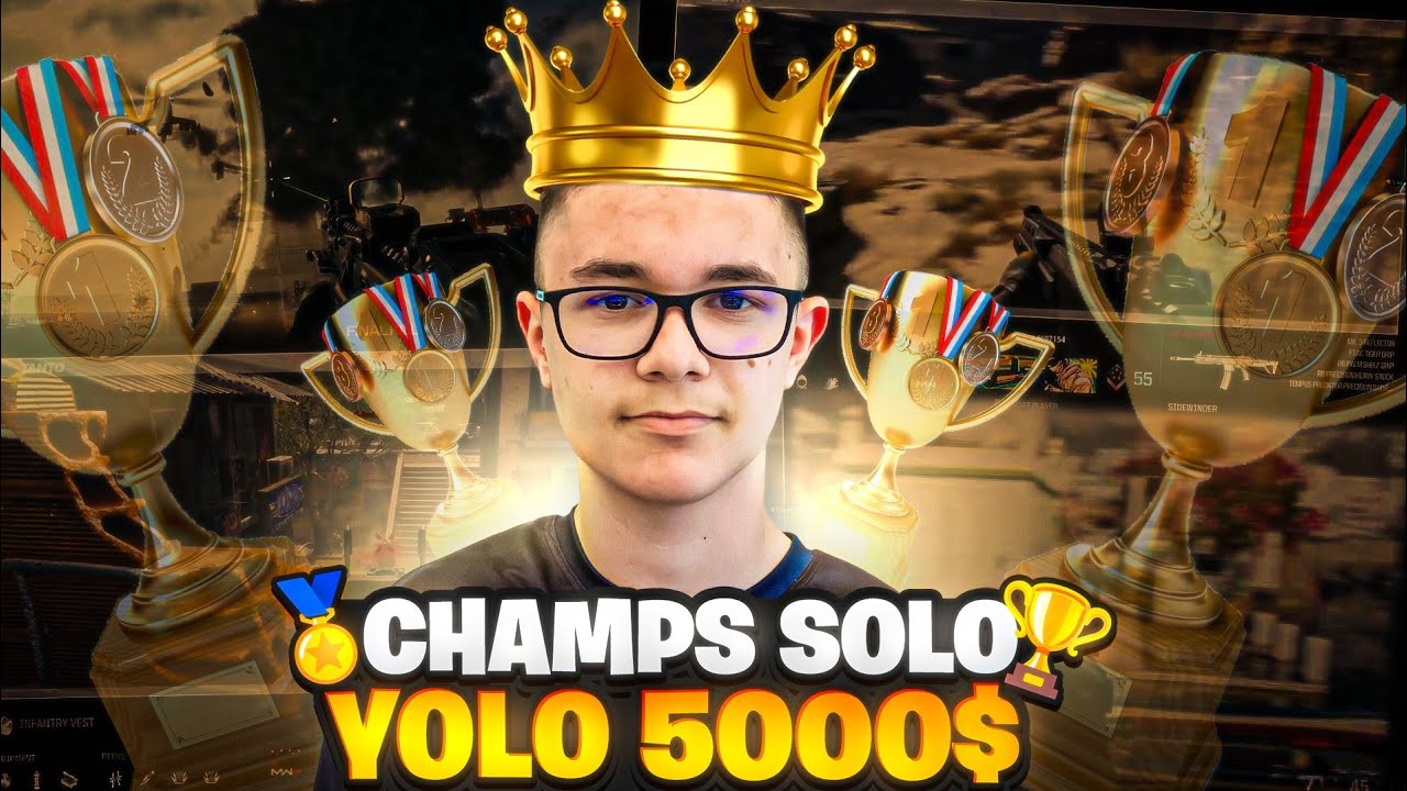 JE GAGNE LA SOLO YOLO a 5000$ du tournoi a 50,000$ TRIALS OF URZKISTAN !!