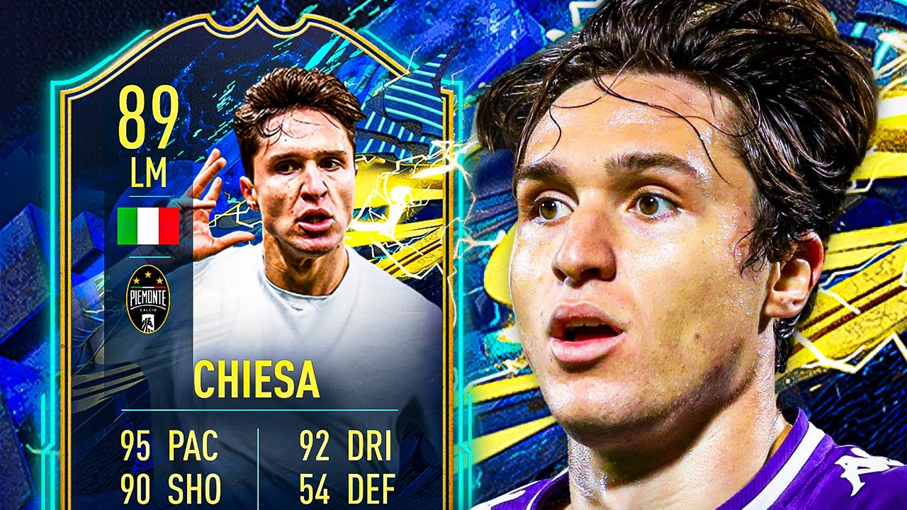 THE JUVENTUS CARRY! 😎 89 TOTS CHIESA PLAYER REVIEW! - FIFA 21 Ultimate Team