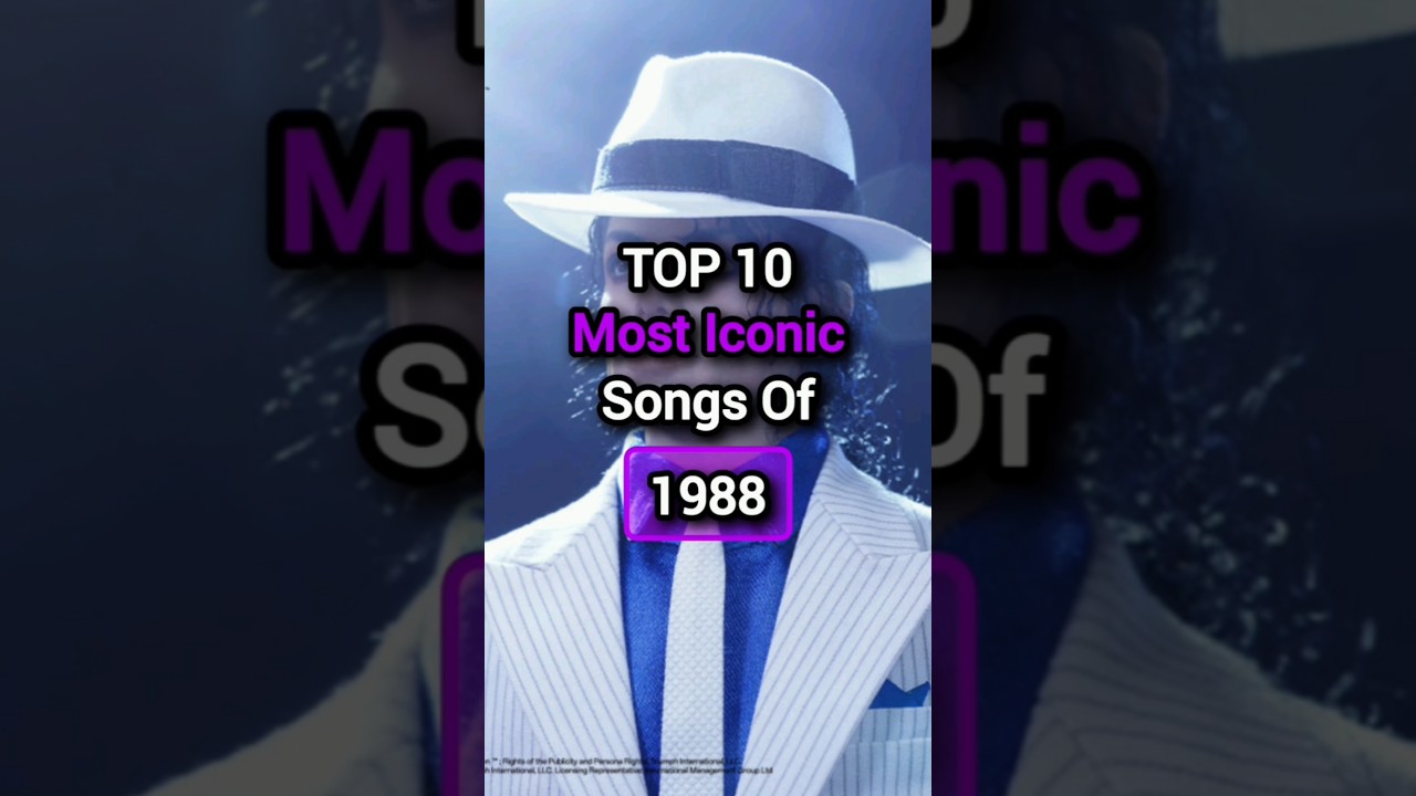 TOP 10 Most Iconic Songs Of 1988 #shorts