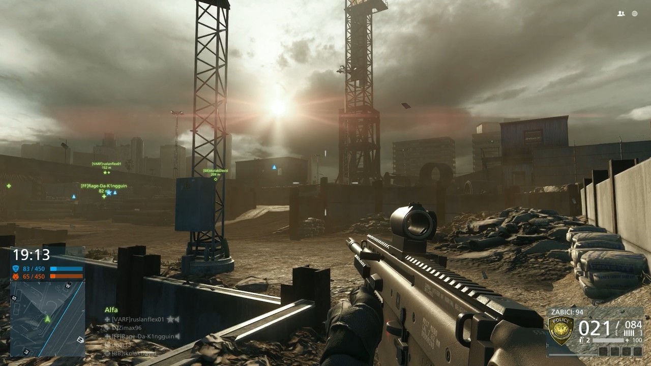 Battlefield Hardline Derailed - Team deathmatch