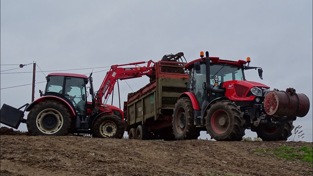 🔥Wywóz obornika🔥Nowy nabytek Zetor Proxima 120 HS & Rozrzutnik Leboulch🔥Jesień 2021🍁