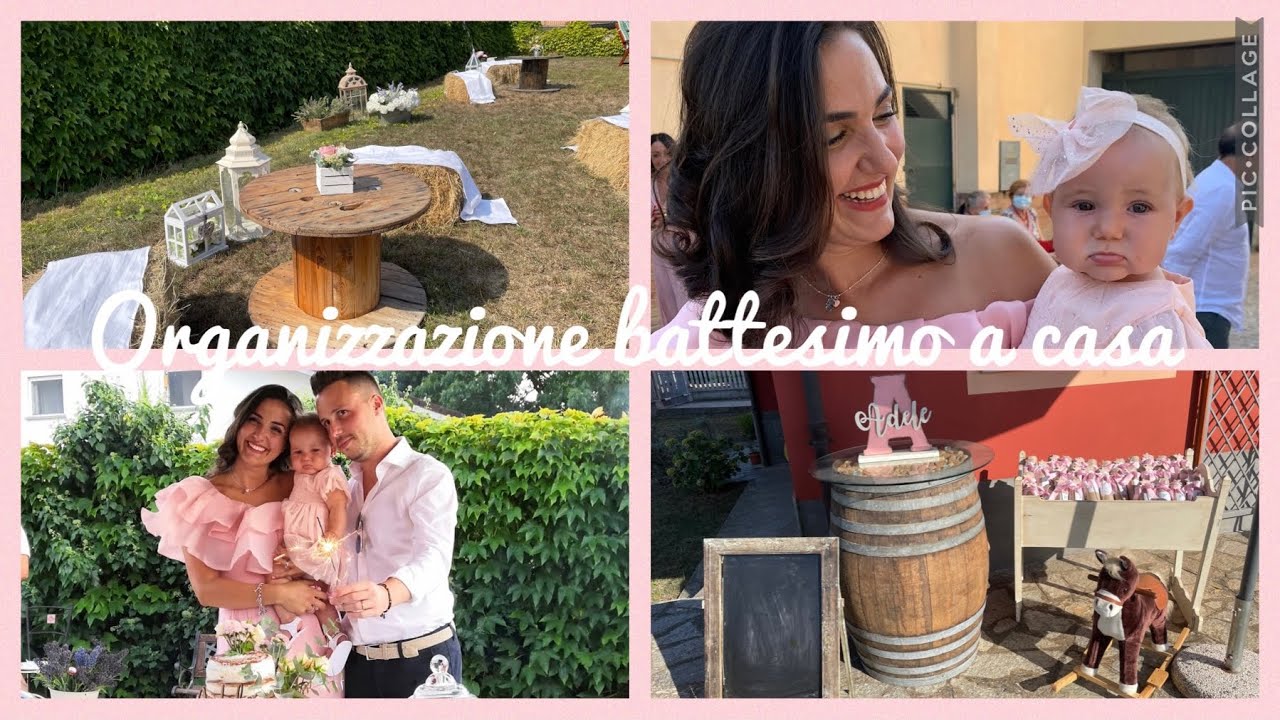 IDEE PER UN BATTESIMO FATTO IN CASA