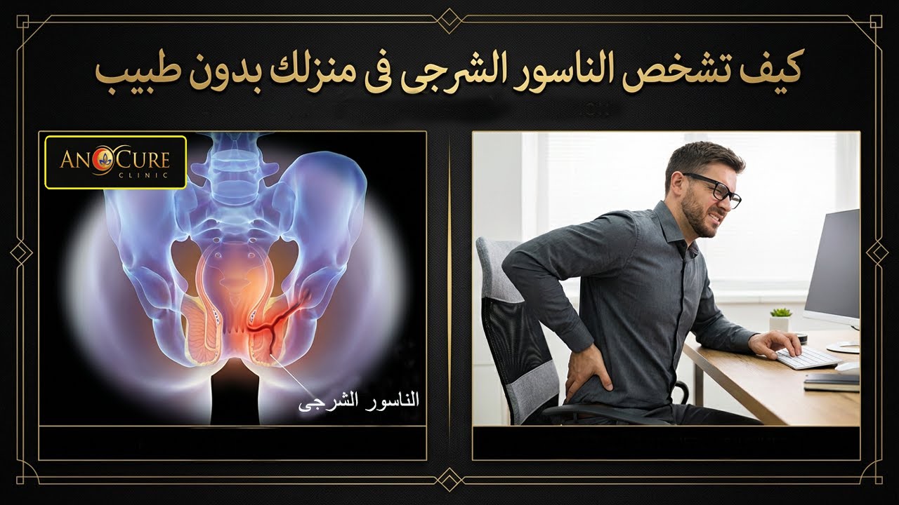 كيف تشخص الناسور الشرجى بدون طبيب فى منزلك