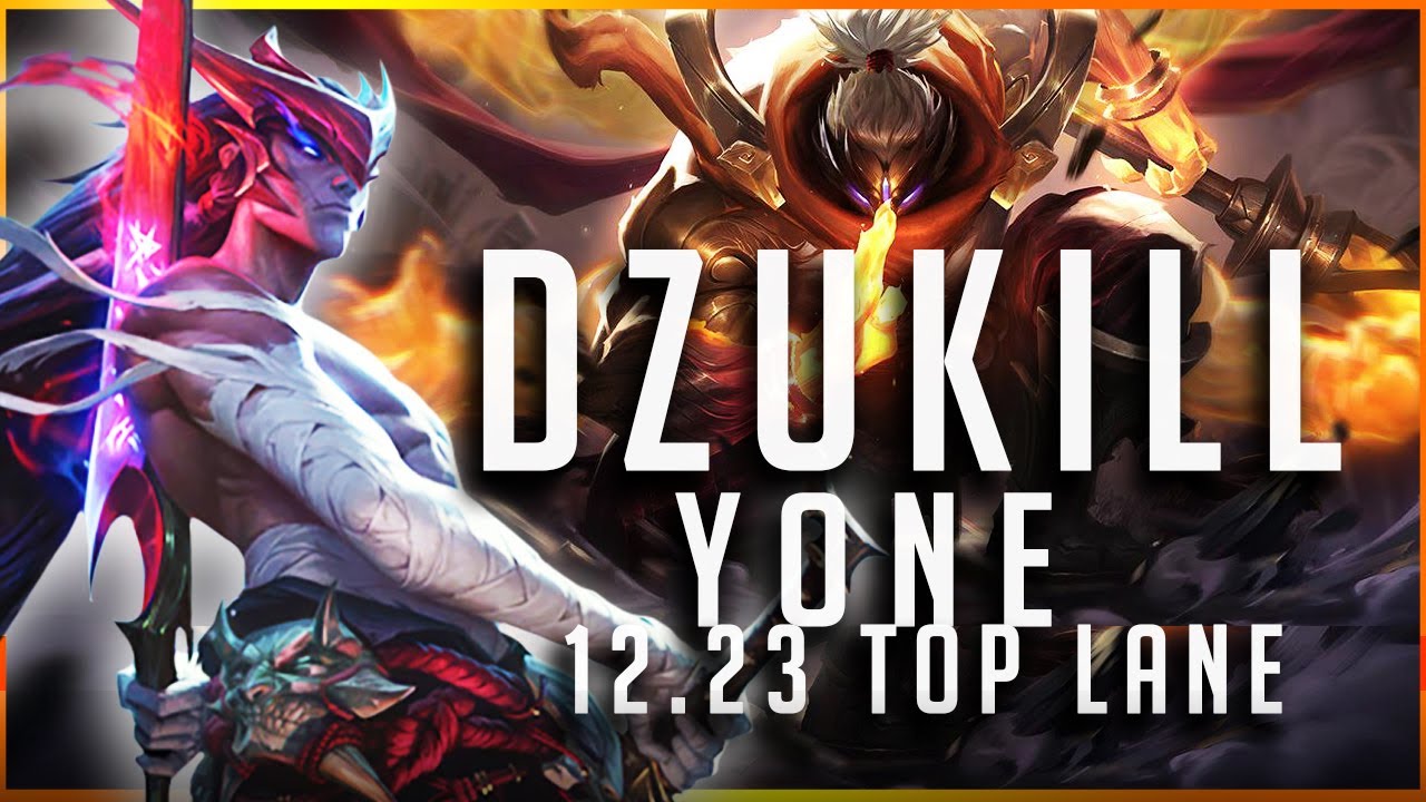 Dzukill - Yone vs Jax TOP Patch 12.23 - Yone Gameplay
