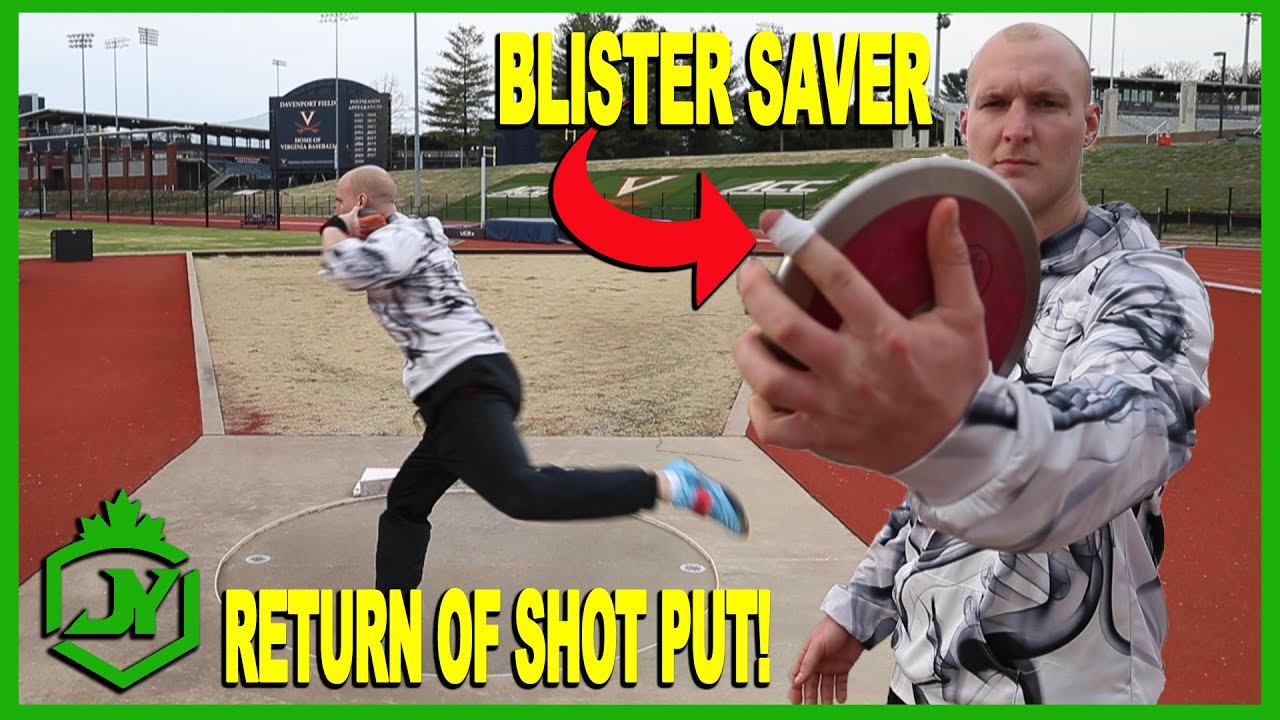 Taping Your Discus Finger - Return of Shot Put - JY THROWS S3E13
