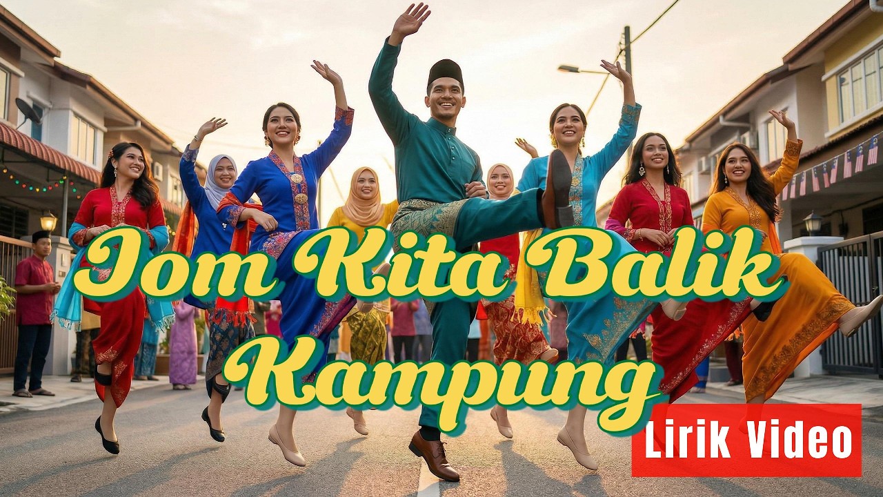 Jom Kita Raya (Male Key Lirik Video)