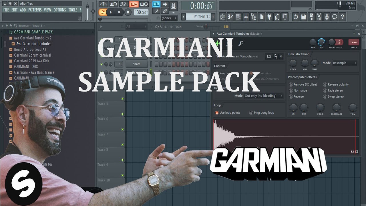 GARMIANI SAMPLE PACK (Percussions, Jungle Terror, Tribal Festival) Inspired by Artist