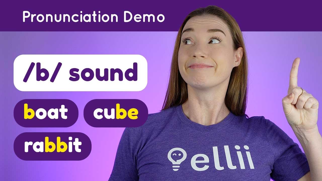 Pronouncing /b/ – English Pronunciation Lesson (Part 1)