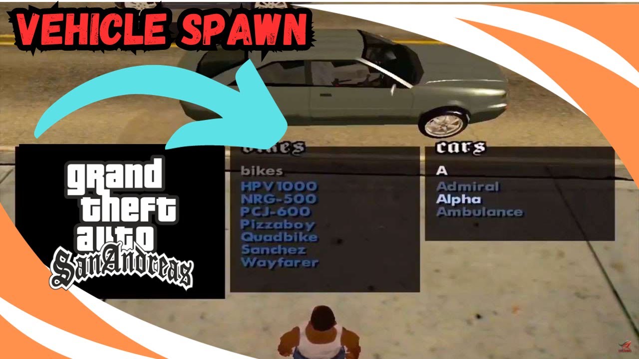 how to install vehicle spawner in gta san andreas  || car spawner in gta sa pc || stuff gammer 007