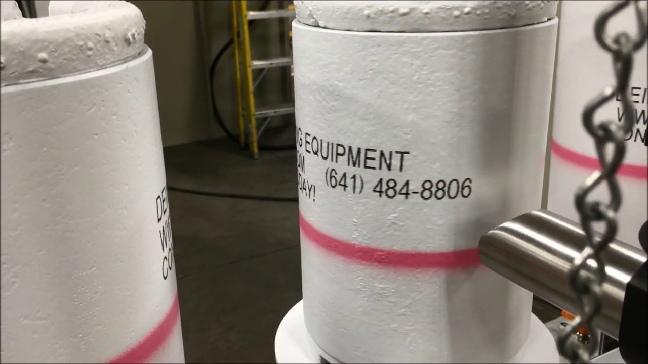 API Coupling Painting, Banding, Labeling System  - Deimco Finishing Equipment