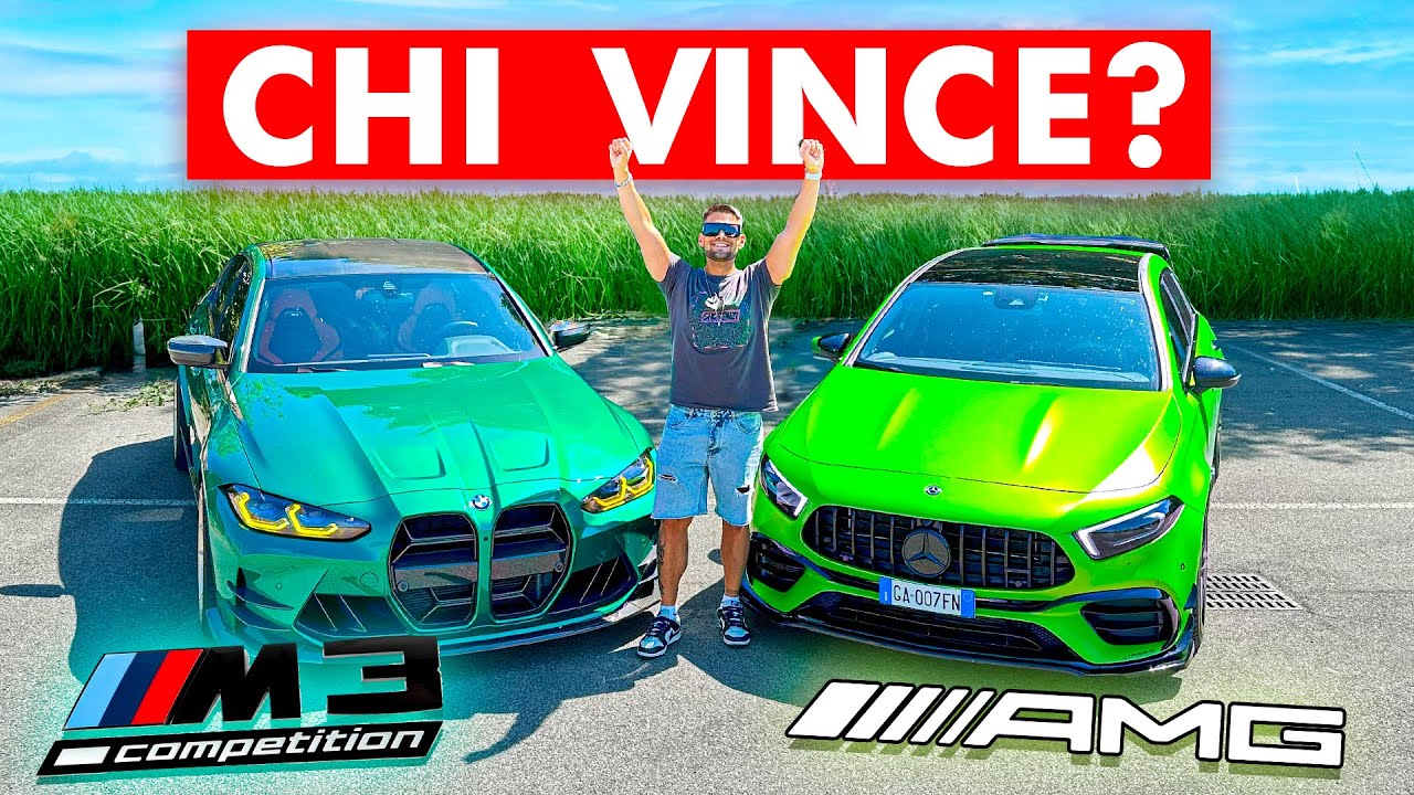 Я ПОДДЕРЖИВАЮ свой AMG A45S 💚 БРОСАЮ ВЫЗОВ моему новому BMW M3 КОНКУРС