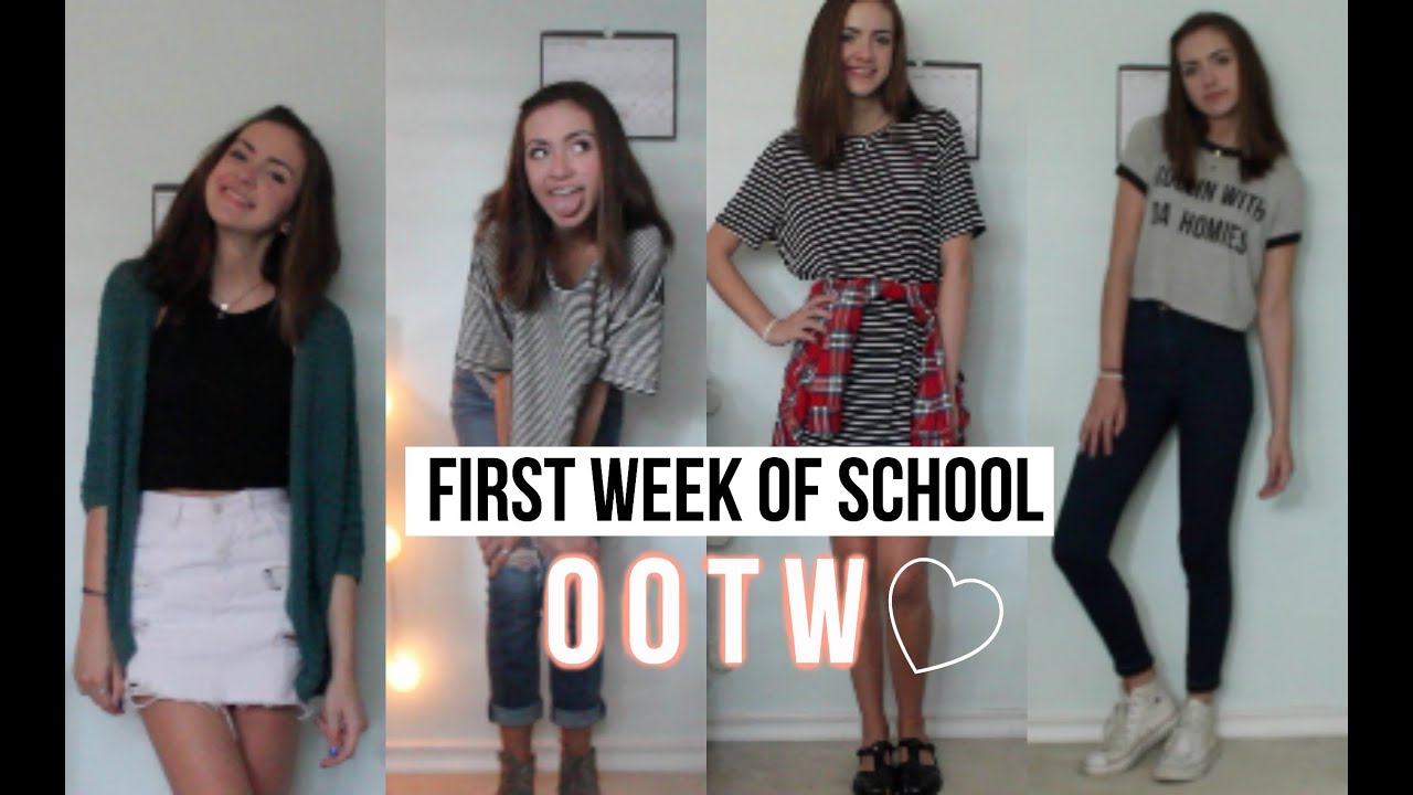 First Week of School: OOTW!