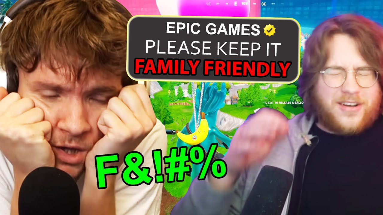 Teo and Flash hop on Fortnite