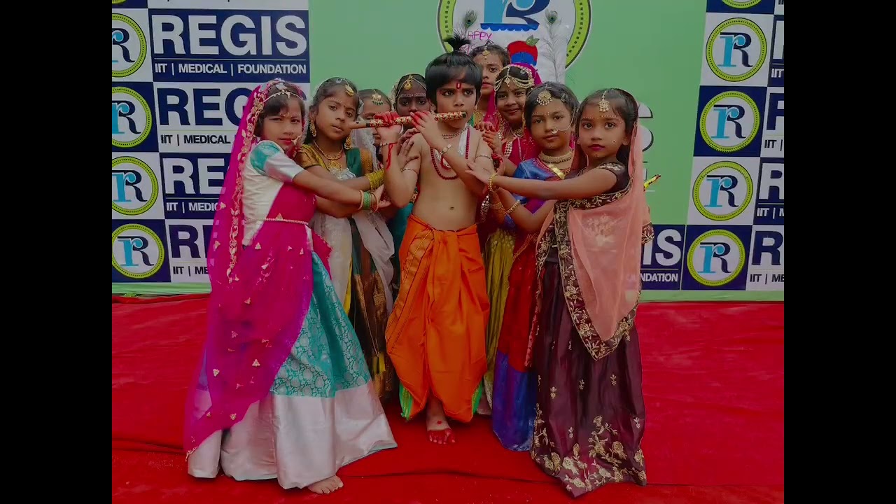 Krishnashtami Celebrations at Regis Heritage School 🎶🌸